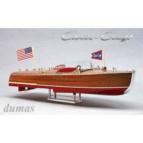 DUMAS - 1941 Chris-Craft 16' Hydroplane 610mm Träbyggsats - DUMAS