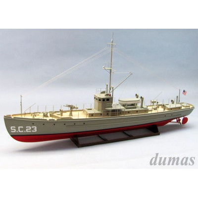 DUMAS - SC-1 Class Sub-Chaser 953mm Träbyggsats - DUMAS