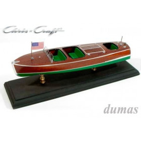 DUMAS - Chris-Craft Triple.Cockpit Barrel Back 343mm Träbyggsats - DUMAS