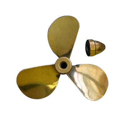 DUMAS - Prop Mässing 3-blad vänster 2-1/2&quot