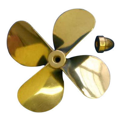DUMAS - Prop Mässing 4-blad vänster 3-5/8'' dia - DUMAS
