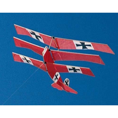 DUMAS - Fokker Triplane Flygande Drake 1219mm Träbyggsats - DUMAS