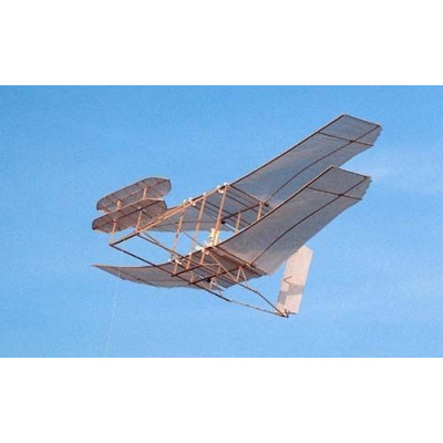 DUMAS - Wright Flyer Flygande Drake 1473mm Träbyggsats - DUMAS