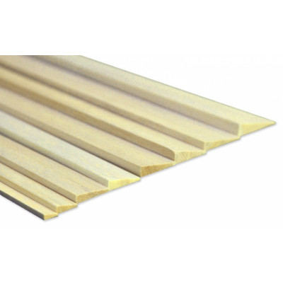 MINICARS WOOD - Roderlist Balsa 10x50x1000 mm - MINICARS WOOD