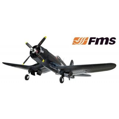 FMS - F4U 1430 PNP EPO FMS Blå - FMS