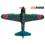 Zero A6M3 V2 750 PNP EPO Grön*-FMS-FMS036P