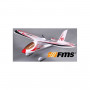 Red Dragonfly 900mm RTF 2.4G vit FMS med SkyRC laddare-FMS-FMS064R