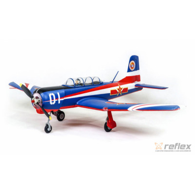 FMS - Nanchang CJ-6 V2 1200mm PNP med Reflex Gyro - FMS