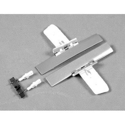 FMS - Landställsdörr bakre P51D Red Tail (1400) - FMS