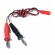 FUTABA - RX Laddkabel m. bananstift BEC - FUTABA
