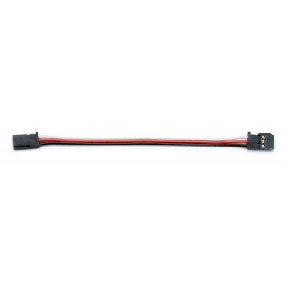 FUTABA - Förlängningskabel GY520 svart 130mm - FUTABA