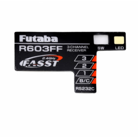 FUTABA - Ettikett R603FF mottagare - FUTABA
