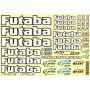 FUTABA - Futaba Original dekal bil 18x26cm - FUTABA