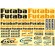 FUTABA - Futaba Original dekal flyg 18x26cm - FUTABA
