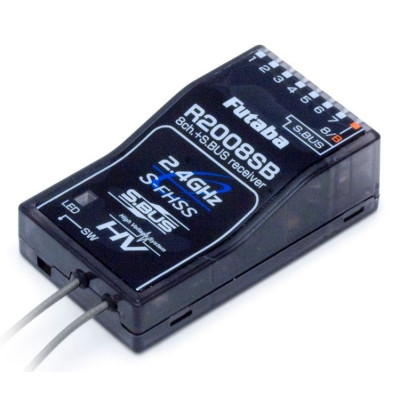 FUTABA - Mottagare R2008SB T8K 6J, 8J, 10J HV S.BUS S-FHSS - FUTABA