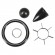 GREAT PLANES - Delar till Hyperflow 370 Ducted fan - GREAT PLANES