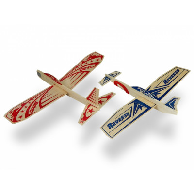 GUILLOW - Super Hero Twin Pack Balsa Glidflygplan (24+24) - GUILLOW