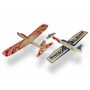 GUILLOW - Super Hero Twin Pack Balsa Glidflygplan (24+24) - GUILLOW