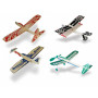 GUILLOW - Super Hero Balsa Glidflygplan Sortiment (12+12+12+12) - GUILLOW