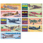 GUILLOW - Sortiment WW 2 modeller 24st - GUILLOW