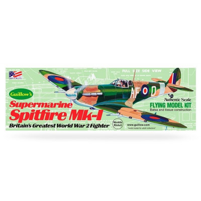 GUILLOW - Supermarine Spitfire model kit - GUILLOW