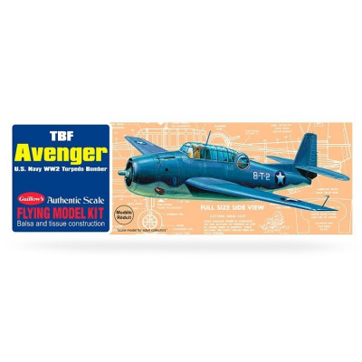 GUILLOW - Grumman TBF Avenger model kit - GUILLOW