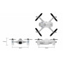 H107C+ X4 Plus 106x106mm, HD-Kamera, Altitude-Hold* UTGÅTT-HUBSAN-107C+