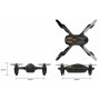 H107P X4 Plus 106x106mm, Altitude Hold, 6-axis-HUBSAN-H107P