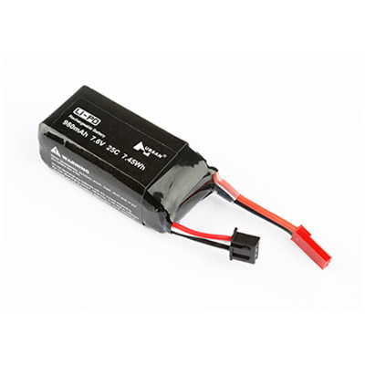 HUBSAN - Li-Po Batteri 2S 7,6V  980mAh 25C JST-RCY (BEC) H123D - HUBSAN