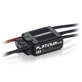 HOBBYWING - Platinum Pro 60A Fartreglage LV 3-6S V4 - HOBBYWING
