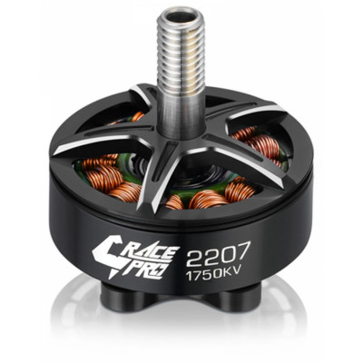 HOBBYWING - Xrotor 2207 Motor 1750kV Svart V1 4-6S - HOBBYWING