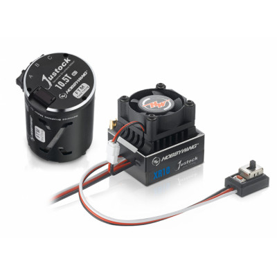 HOBBYWING - Xerun Combo Justock XR10 JS2 G2.1 - 10.5T G2.1 - HOBBYWING