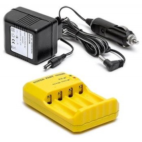 HOP WO - Laddare 230VAC 4xAA/AAA NiMH* SALE - HOP WO