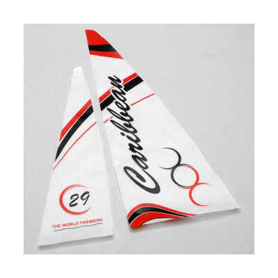 JOYSWAY - Segel set röd Caribbean Joysway - JOYSWAY