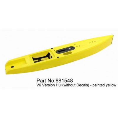JOYSWAY - Skrov DragonForce 65 V6 Gul - JOYSWAY