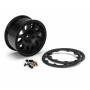 Däck & Fälg MT-CYCLONE 1/10 Svart Beadlock (0) Soft MFT (2)-LOUISE RC WORLD-L-T3310SB