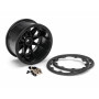 Däck & Fälg MT-CYCLONE 1/10 Svart Beadlock (0) Soft MFT (2)-LOUISE RC WORLD-L-T3310SB