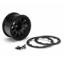 Däck & Fälg MT-CYCLONE 1/10 Svart Beadlock (1/2) Soft MFT-LOUISE RC WORLD-L-T3310SBH