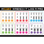 Mini Verktyg Set Insex, Mutter + Skruvmejslar 7-delar-M-DRIVE-MD45000