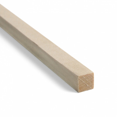MINICARS WOOD - Basswood List 10x10x915 mm  (1) - MINICARS WOOD