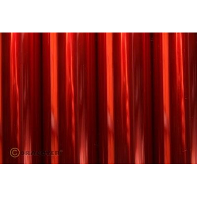 ORACOVER - Oracover 2m Transparent Röd - ORACOVER