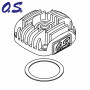 O.S.Engine - Cylinderhuvud (Silver) 15LA# - O.S.Engine