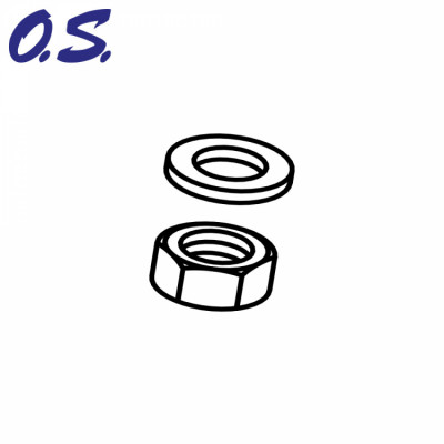 O.S.Engine - Mutter Drivaxel 21XM - O.S.Engine