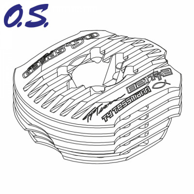 O.S.Engine - Kyltopp SPEED B2102# - O.S.Engine