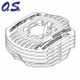O.S.Engine - Kyltopp SPEED B2102# - O.S.Engine