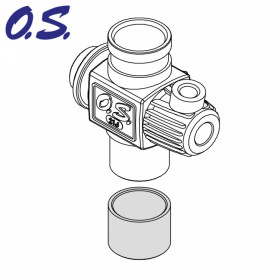 O.S.Engine - Förgasarhus 21J3(B)# - O.S.Engine