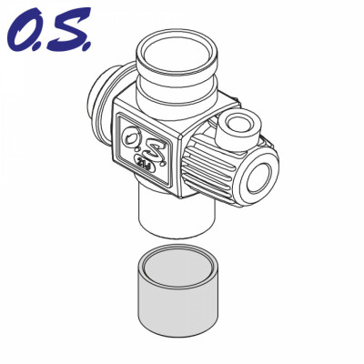 O.S.Engine - Förgasarhus 21J3# - O.S.Engine