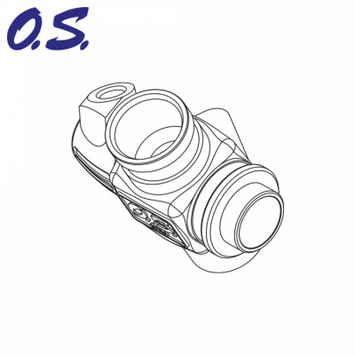 O.S.Engine - Förgasarhus 21M2# - O.S.Engine