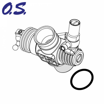 O.S.Engine - Förgasare Komplett 22D(B) utan Insats - O.S.Engine