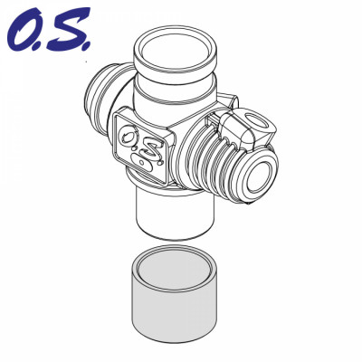 O.S.Engine - Förgasarhus 22D(B)# - O.S.Engine